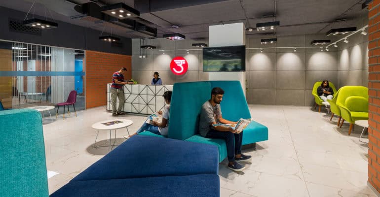 Udaan office designed by Zyeta