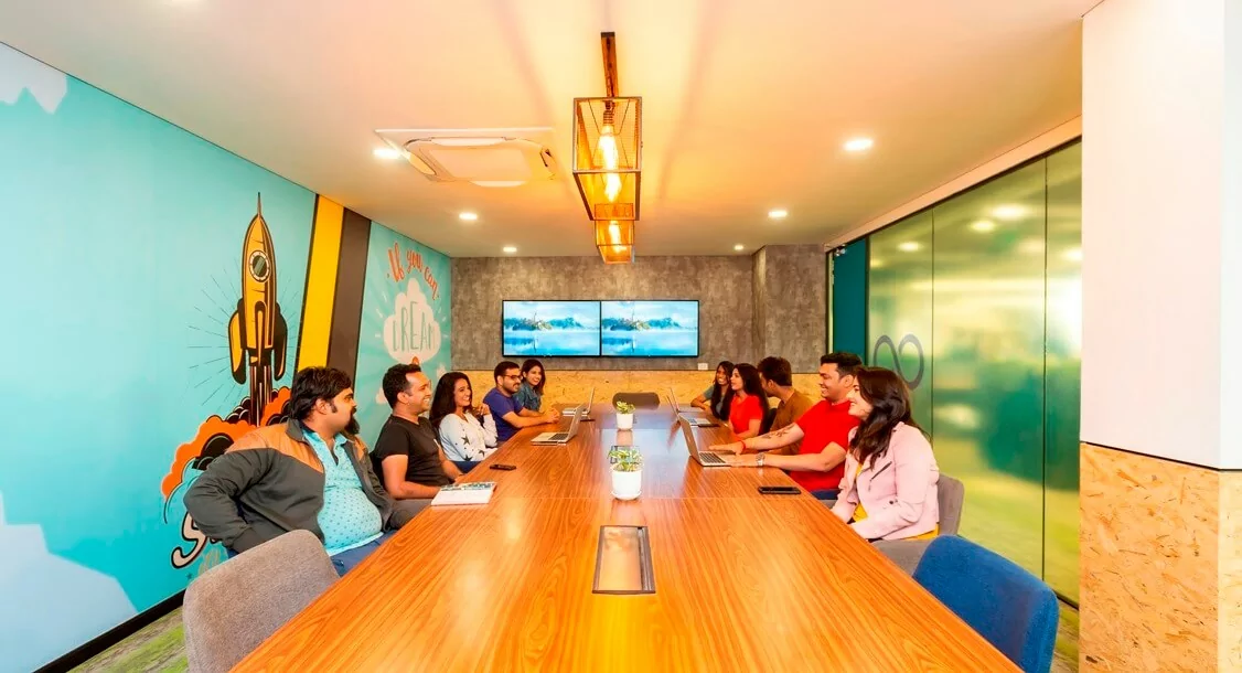 people at office meeting room
