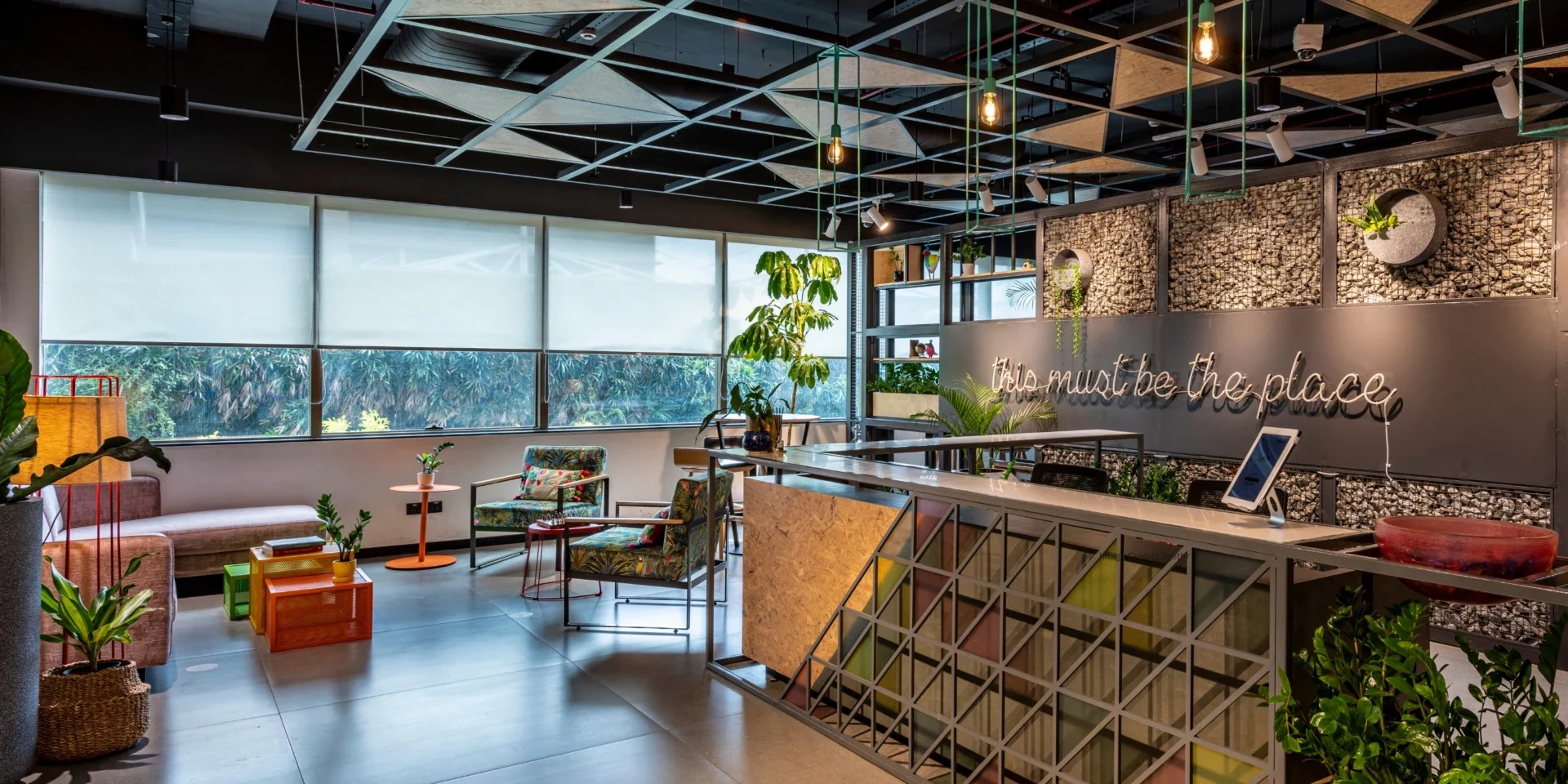 Hospitality-driven workplace designs