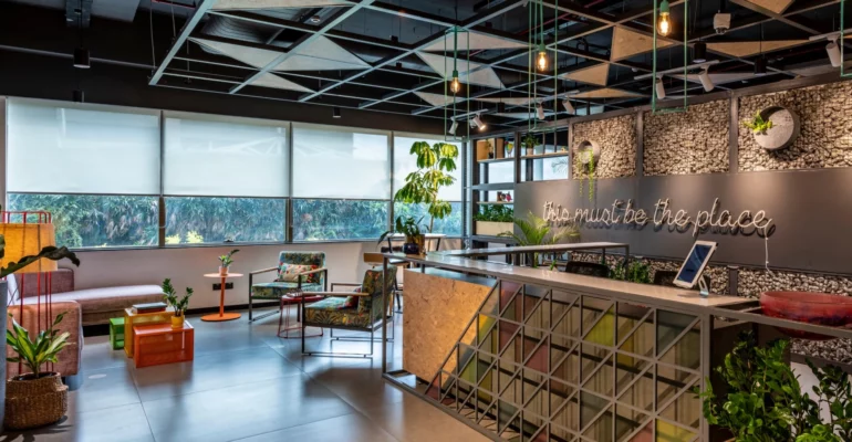 Hospitality-driven workplace designs