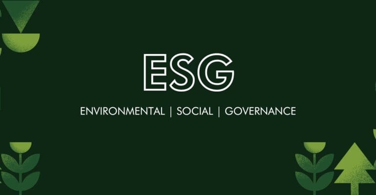 Environmental, social and governance