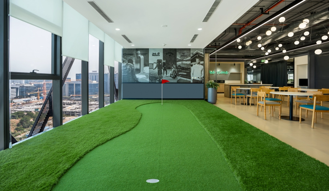 Mini Golf Course in Office Design