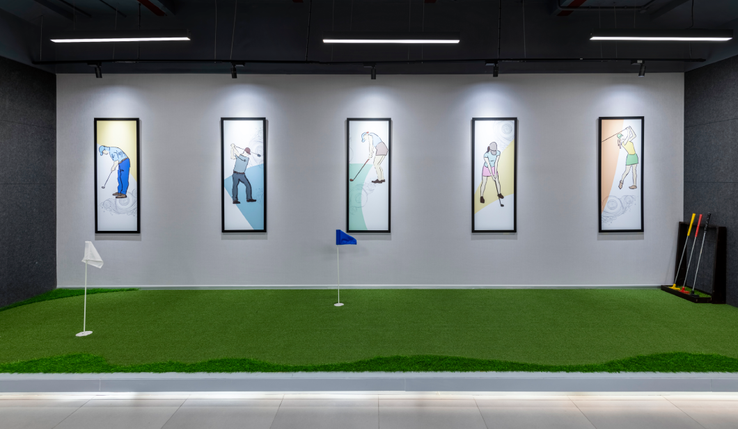 Golf Course in Office Design