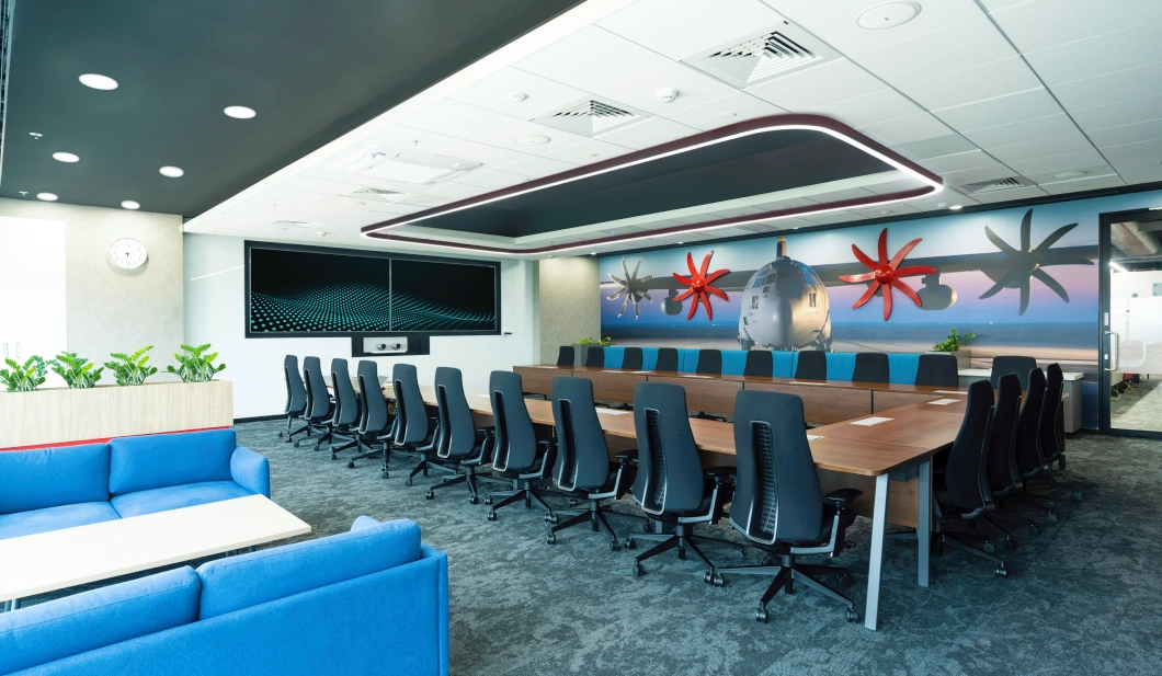 Aerospace meeting room design