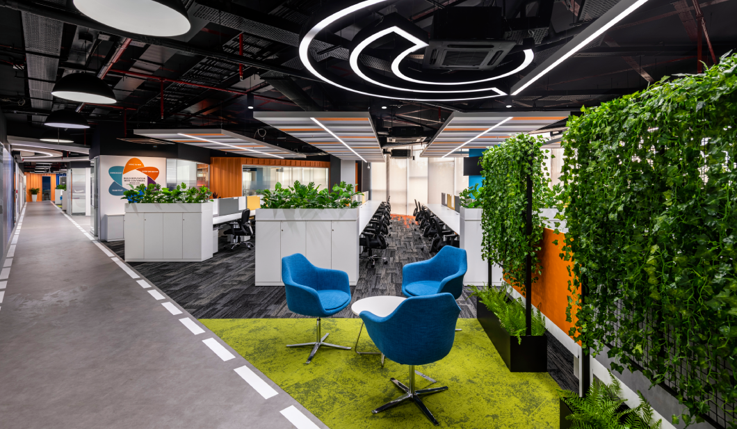 Collaboration area office design