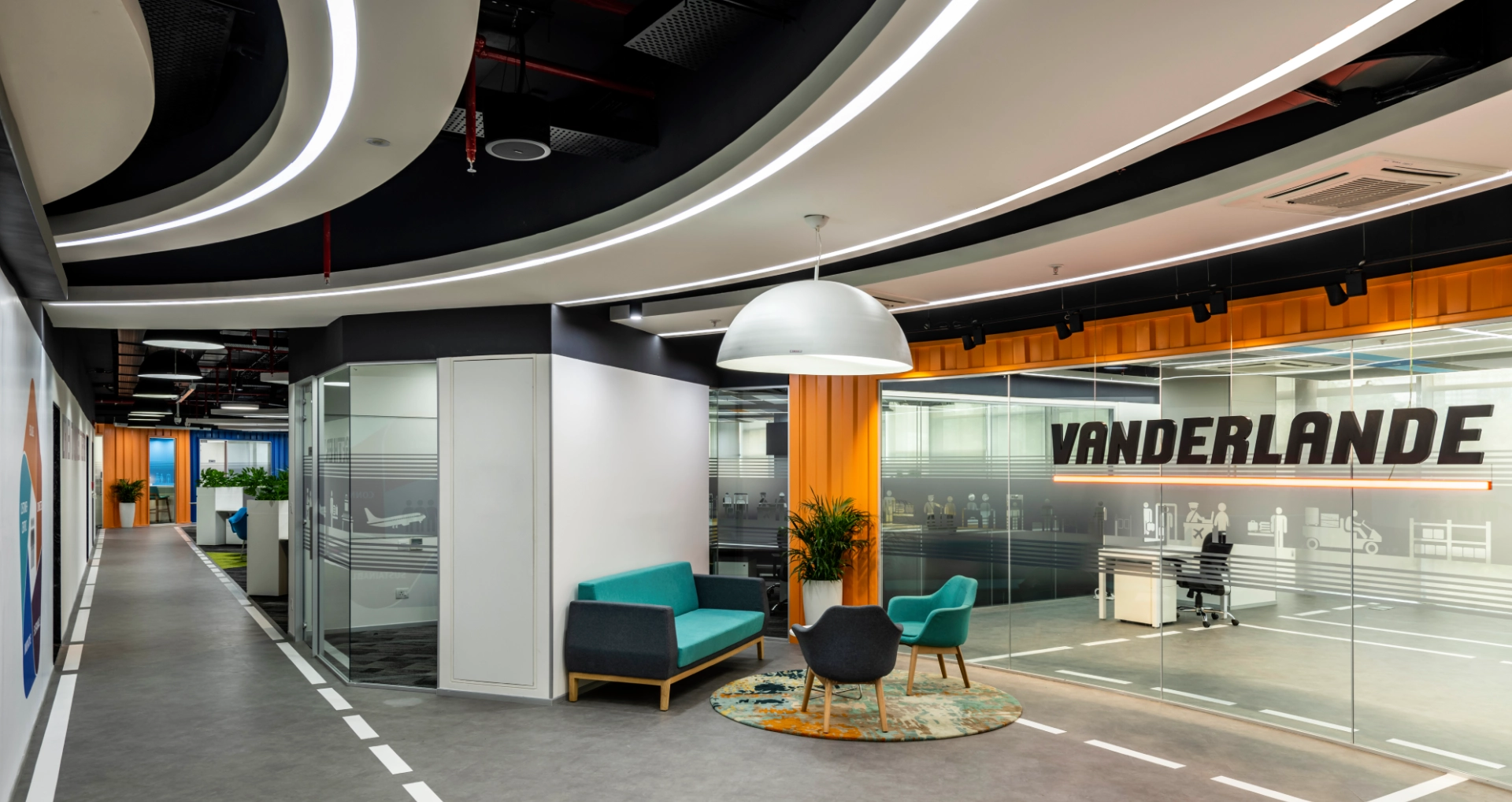 Vanderlande office interior design