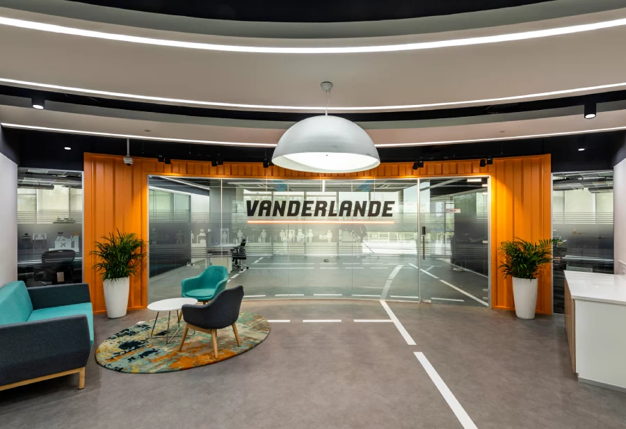 Vanderlande workplace interior design