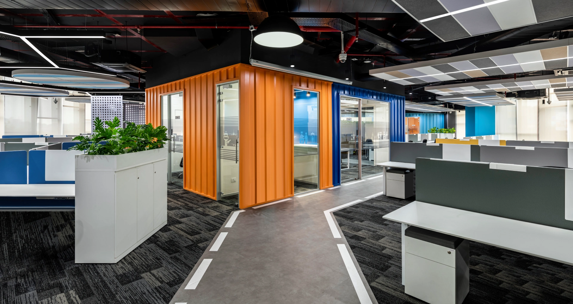 Vanderlande workspace interior design