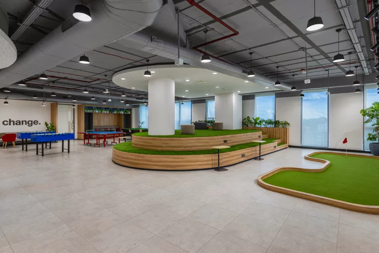 office recreation area