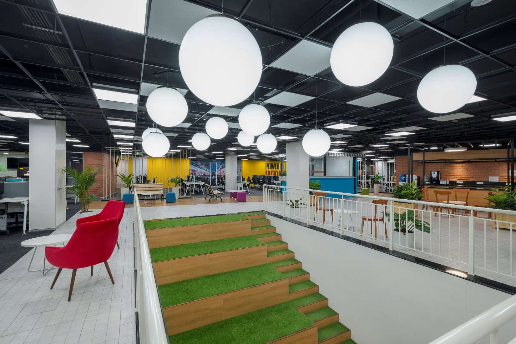 staircase sitting in office design