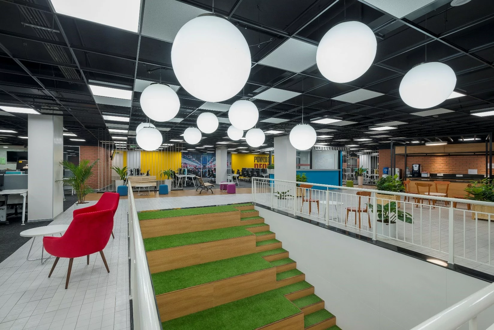 staircase sitting in office design