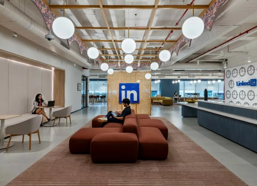 LinkedIn collab area Designed by Zyeta
