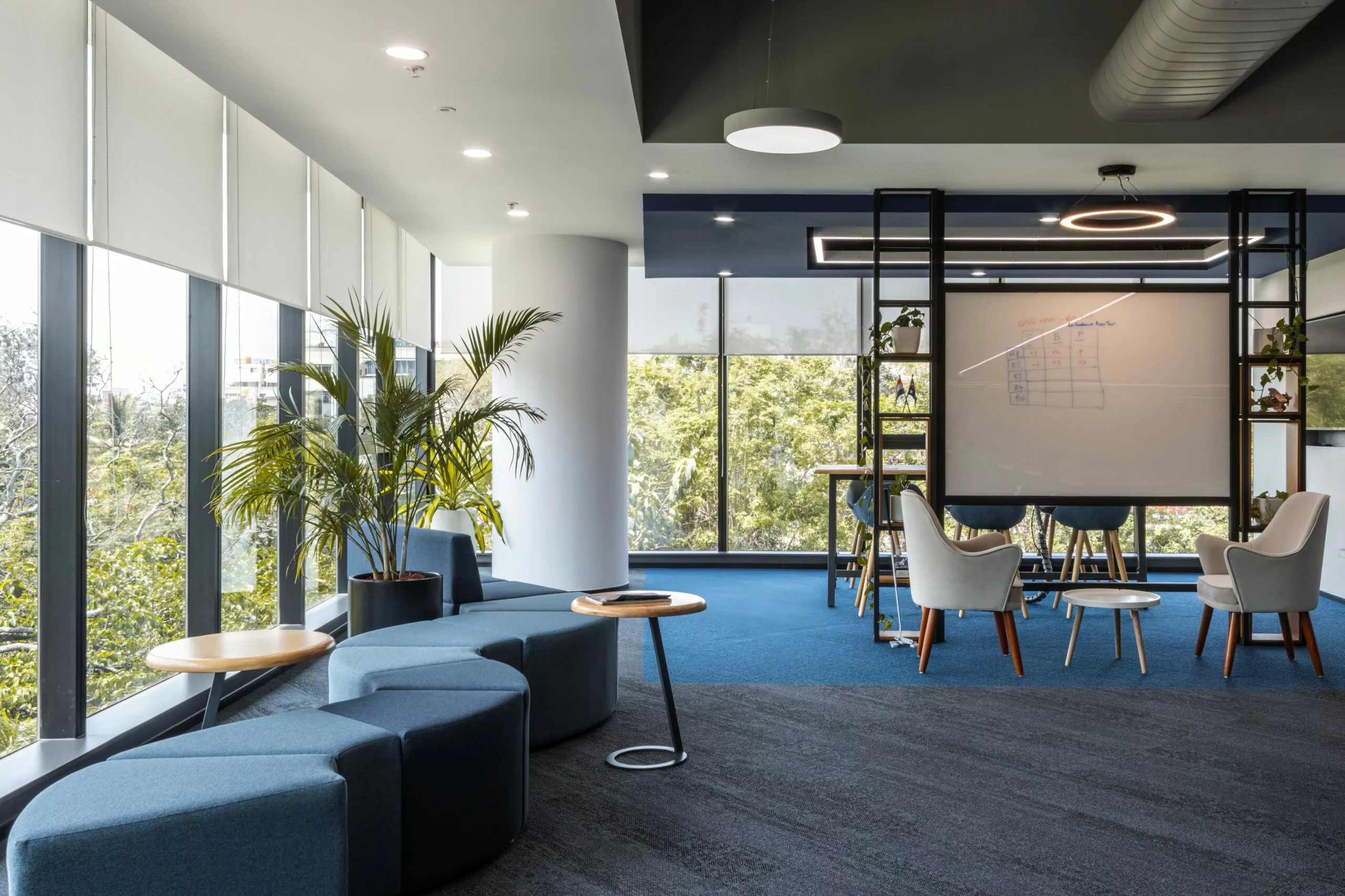 Wisetech global collab zone designed by design and build company Zyeta with presence in India and Southeast Asia