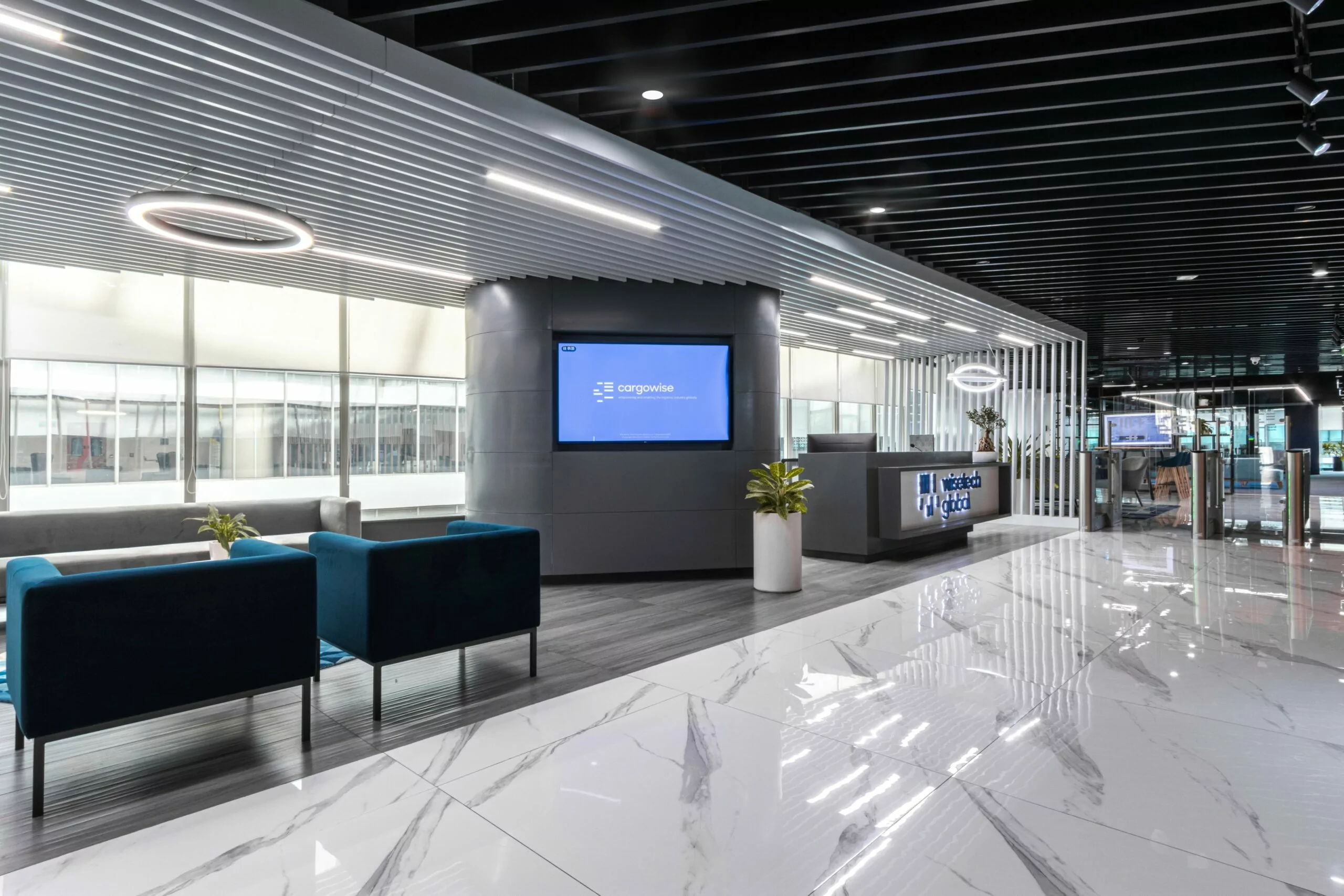 Wisetech global collab zone designed by design and build company Zyeta with presence in India and Southeast Asia