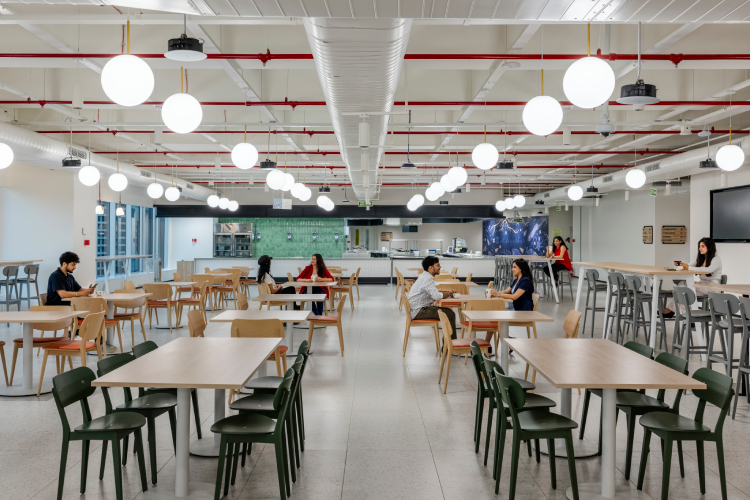 LinkedIn cafeteria design