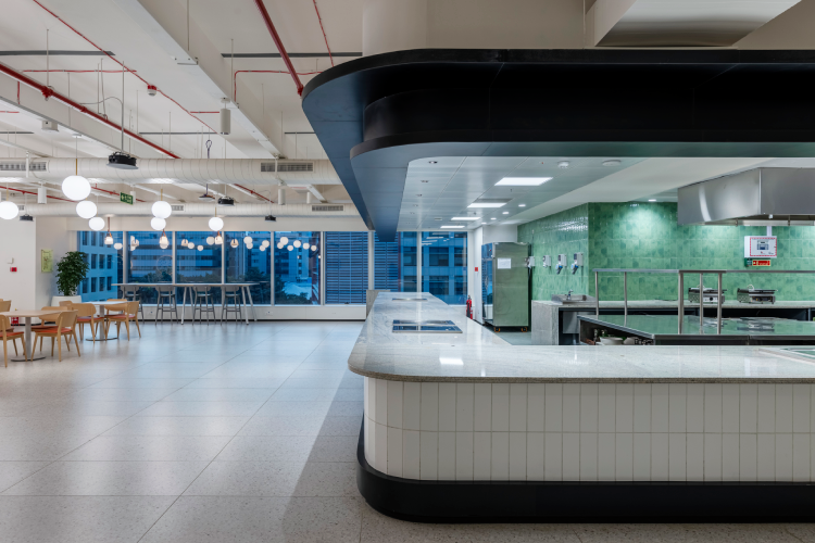 LinkedIn cafeteria