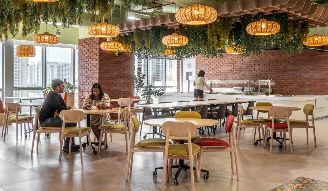 MUFG cafeteria design