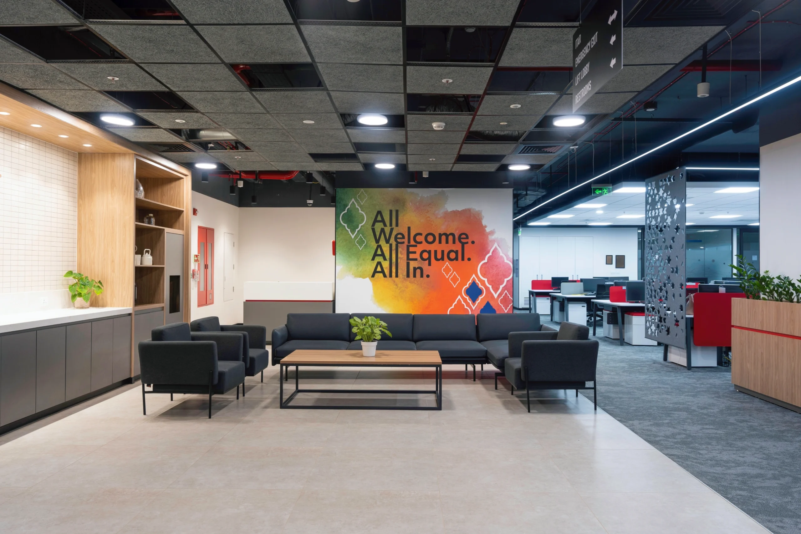 Commercial workplace design in Chennai