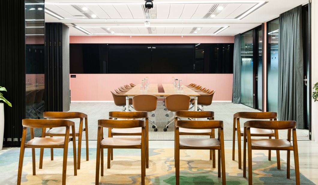 American multinational financial services corporation workspace