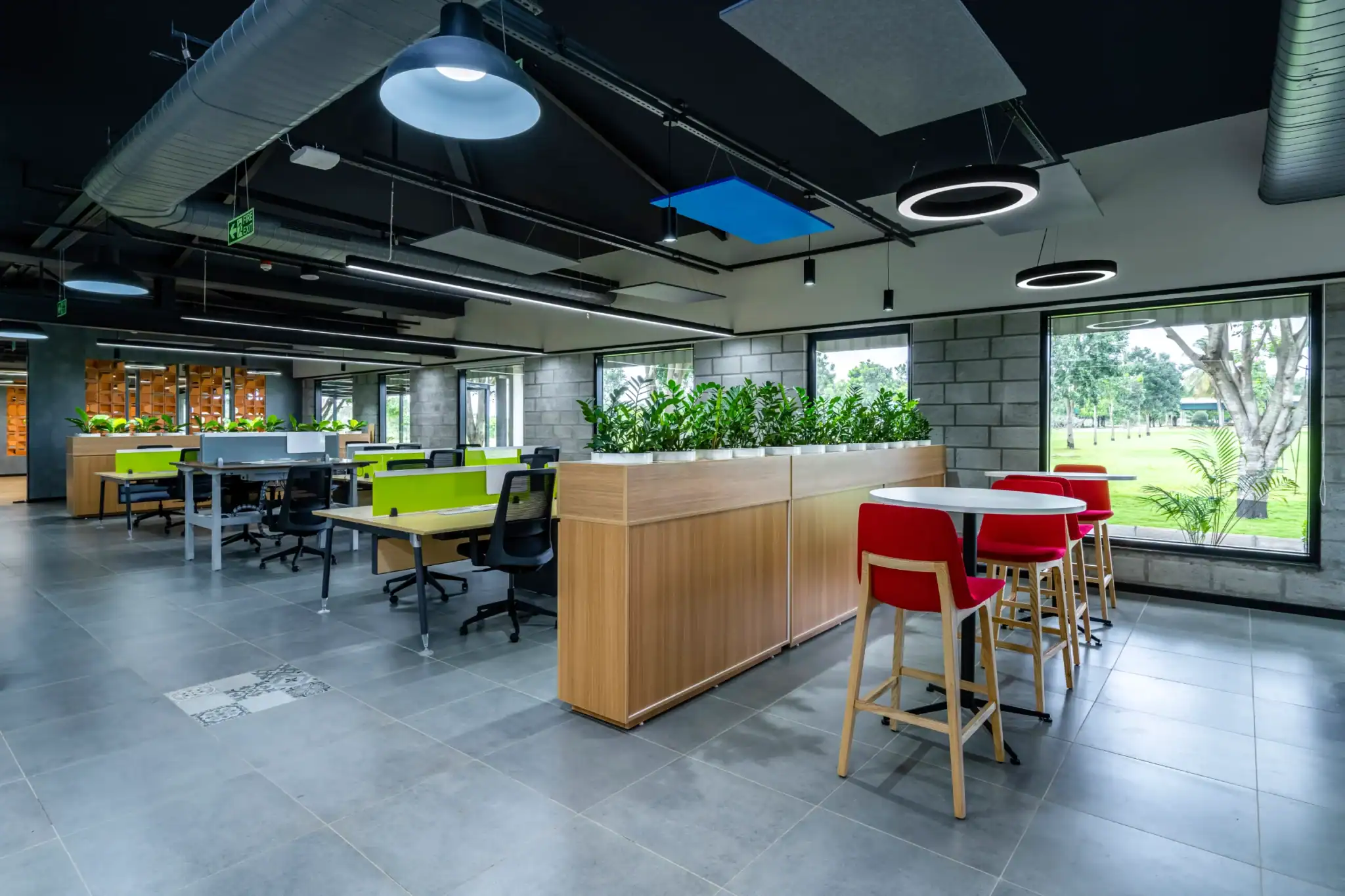 Automobile corporate office interiors