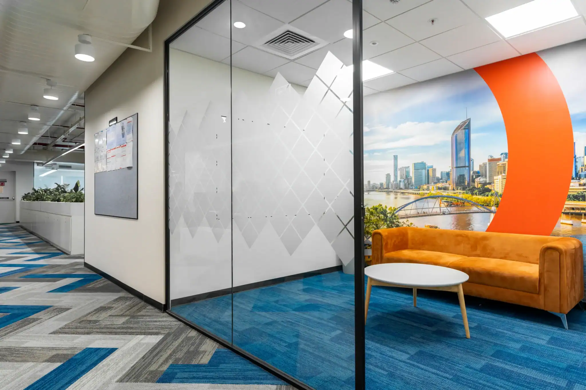 Collaborative zone at WSP Bengaluru office