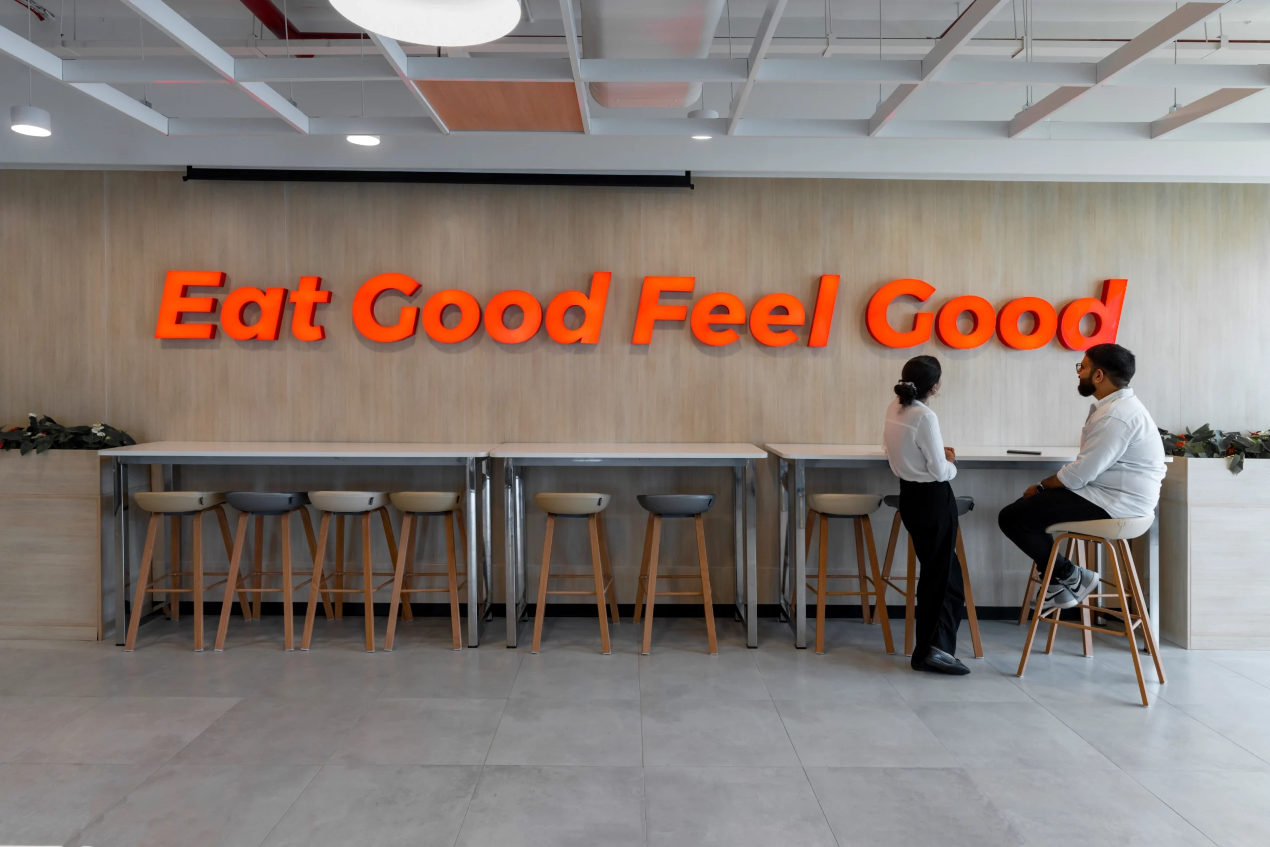 WSP Bengaluru Office cafeteria