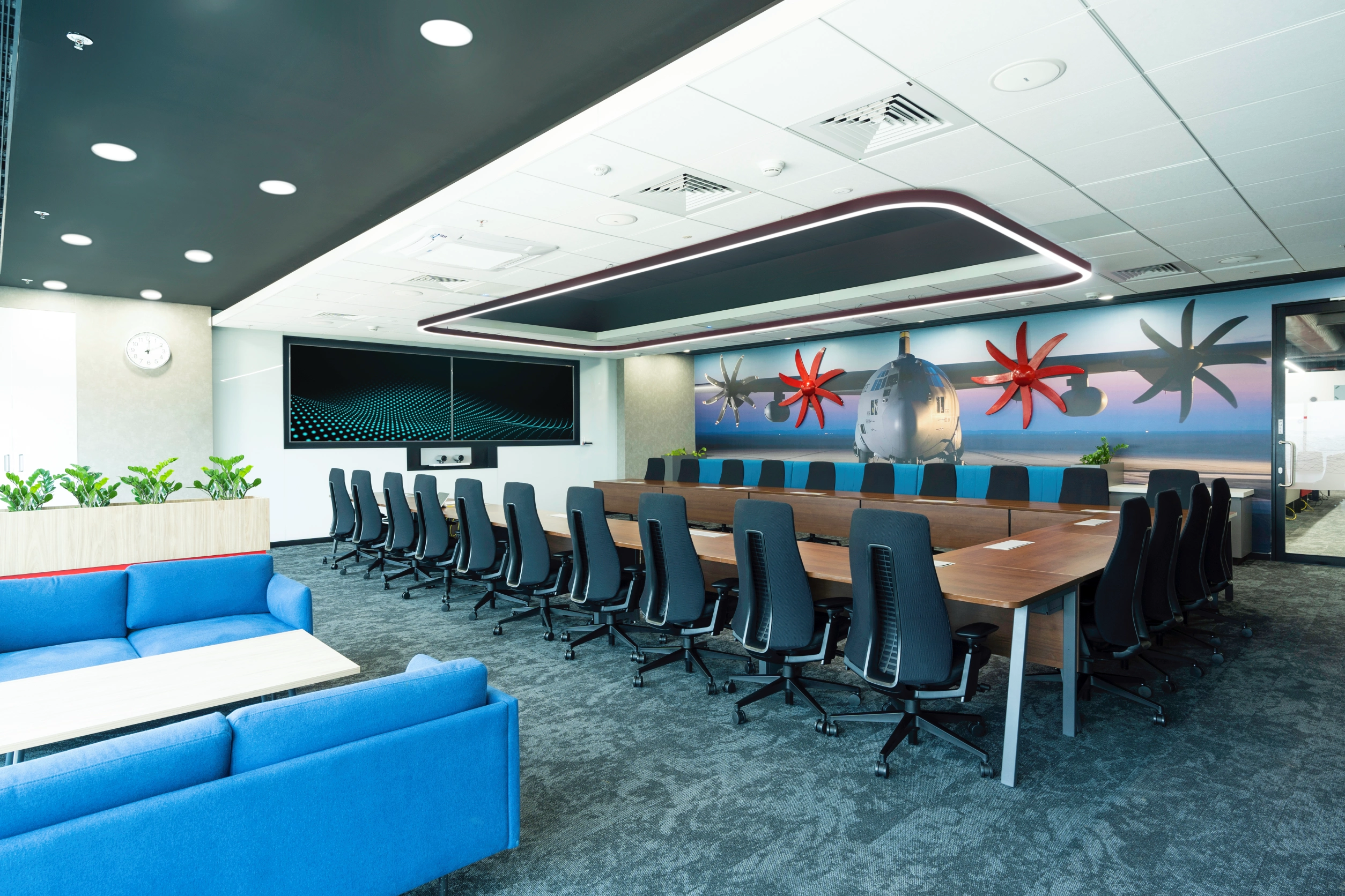 Workplace Design and Build for Aerospace Brand-8