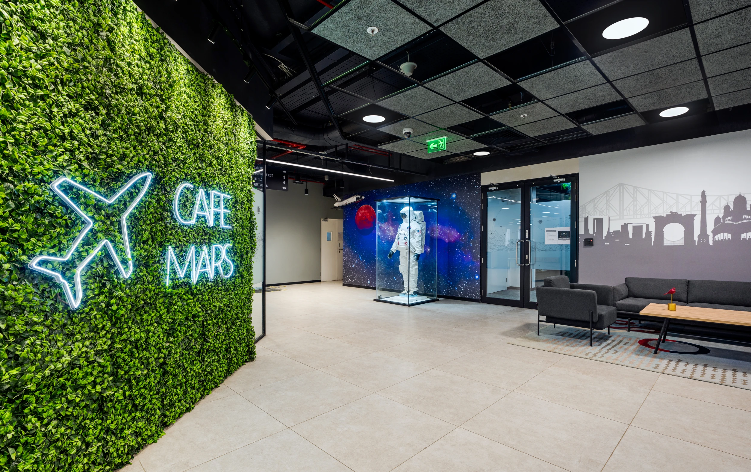 Workplace Design and Build for Aerospace Brand