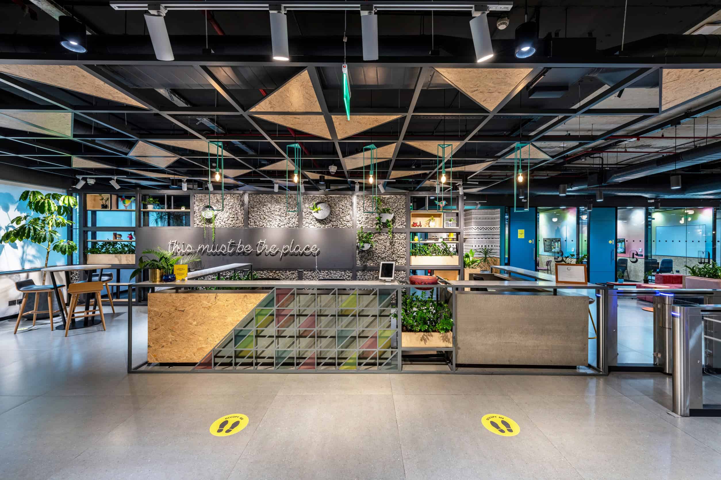 2gethr co-working space design in bangalore