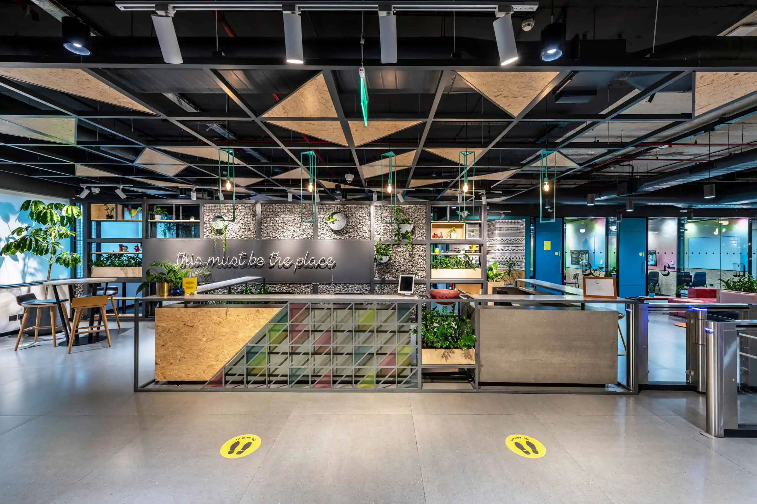 2gethr co-working space design in bangalore