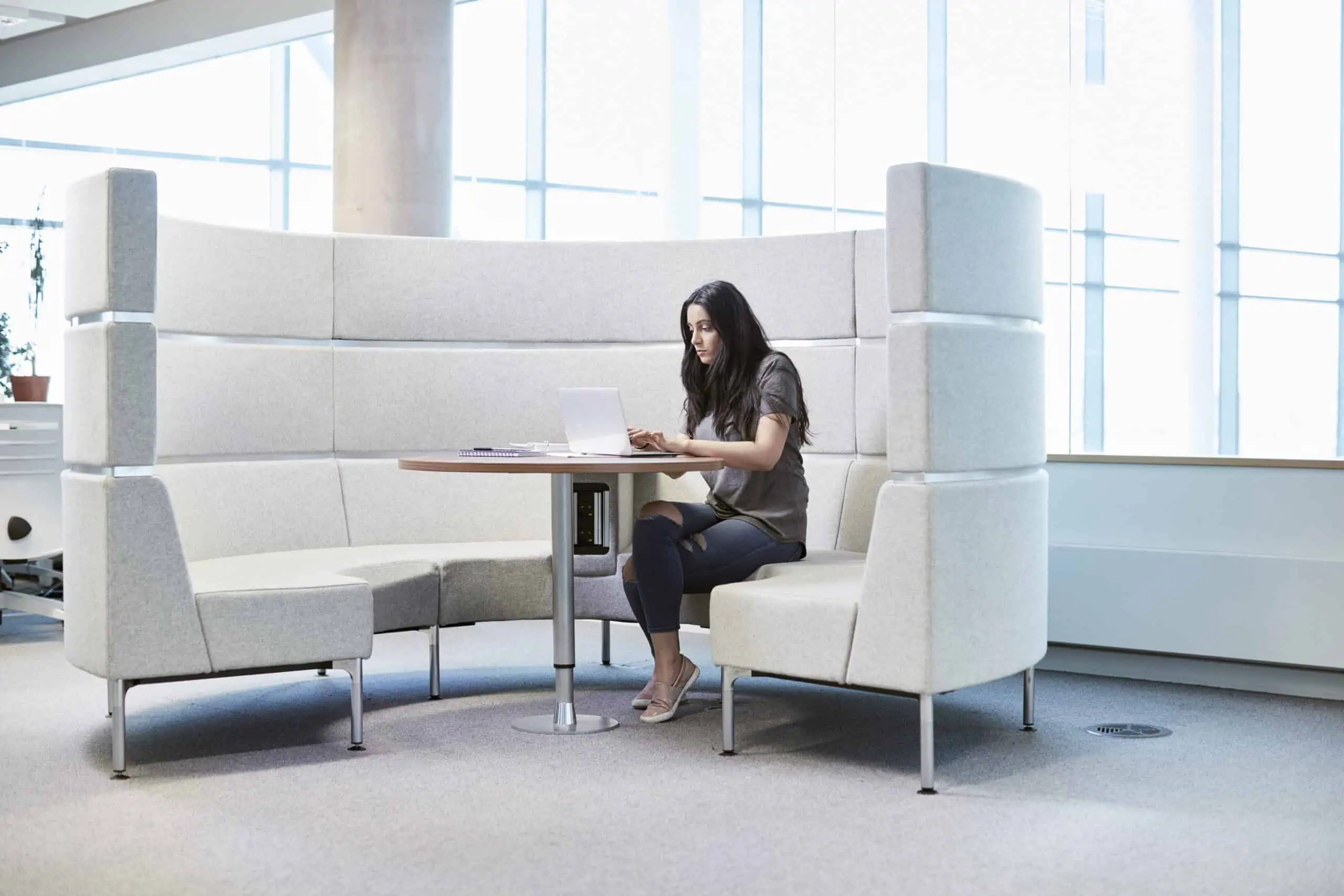 Designing quite zone for multisensory workplaces