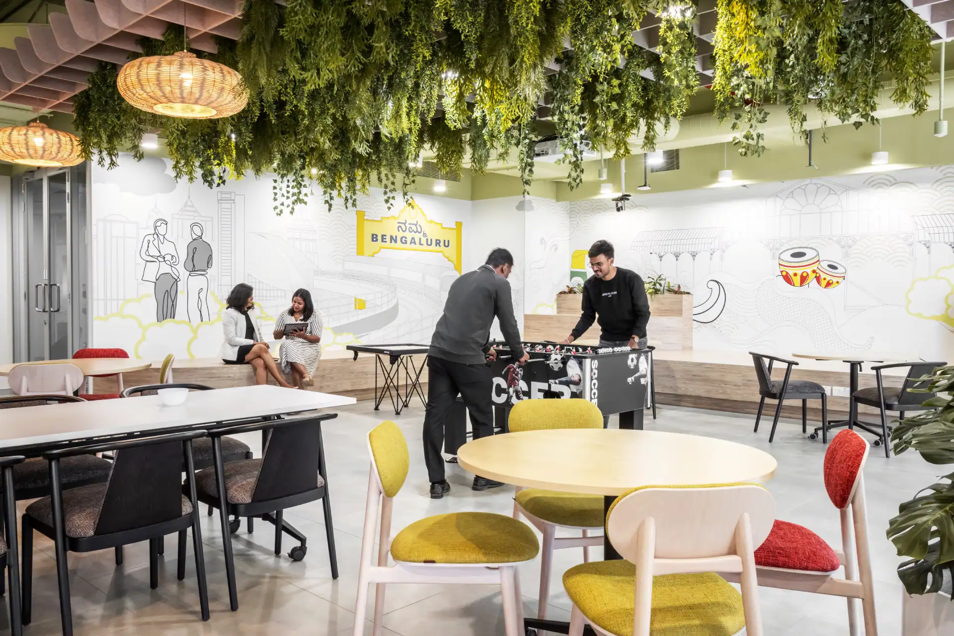 Nature inspired environment office design