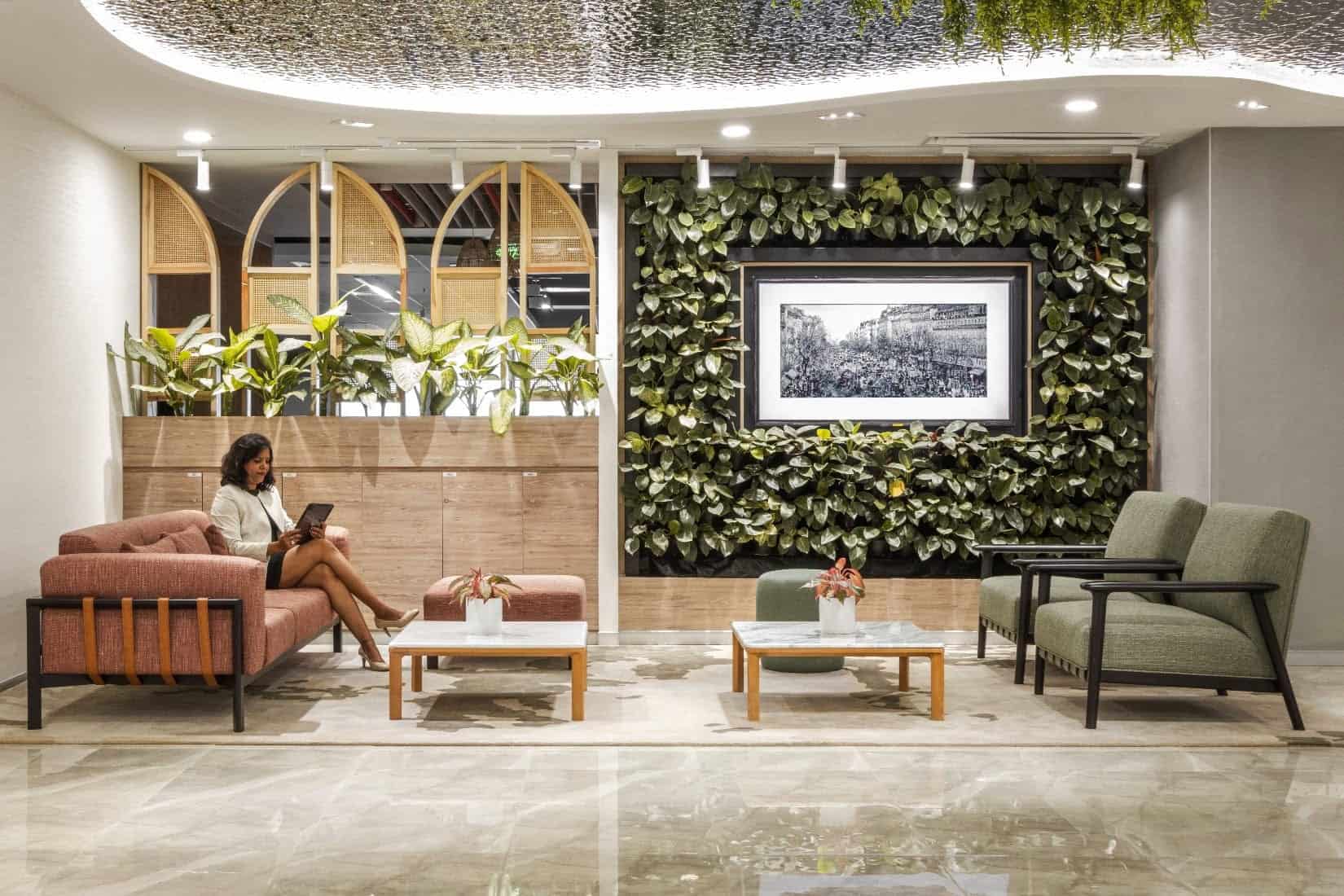 Workplace design by design and build company Zyeta