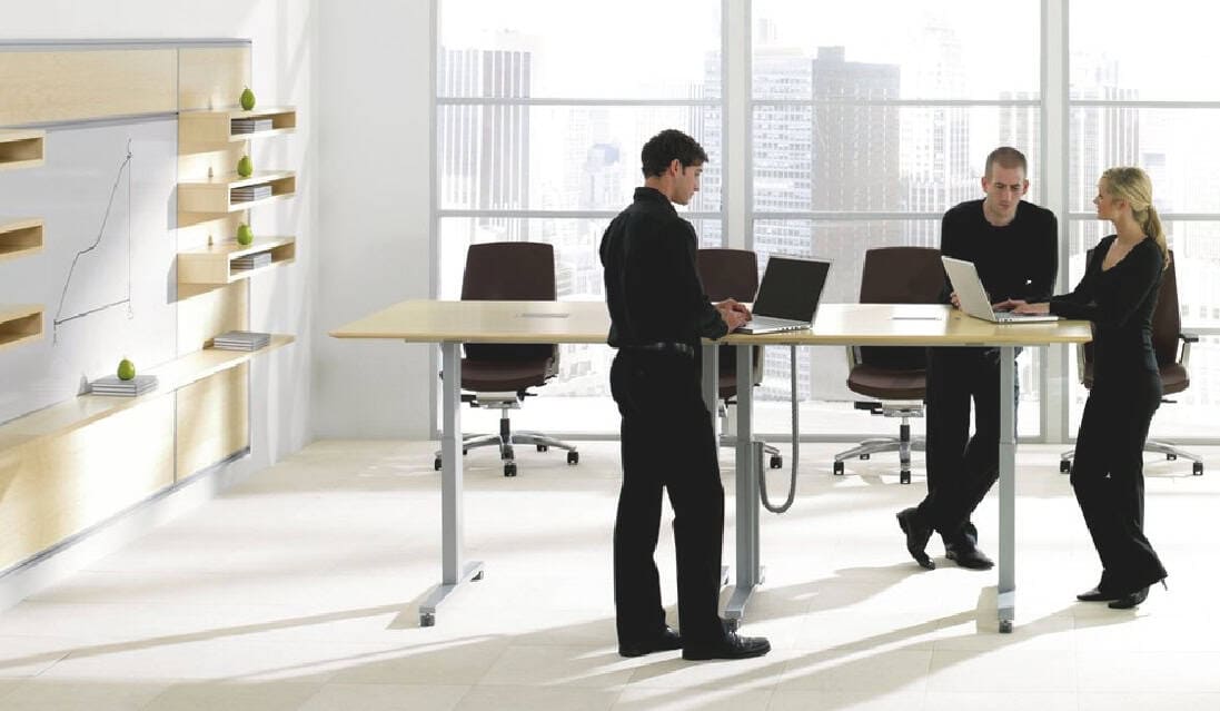 multiple mini-conference rooms