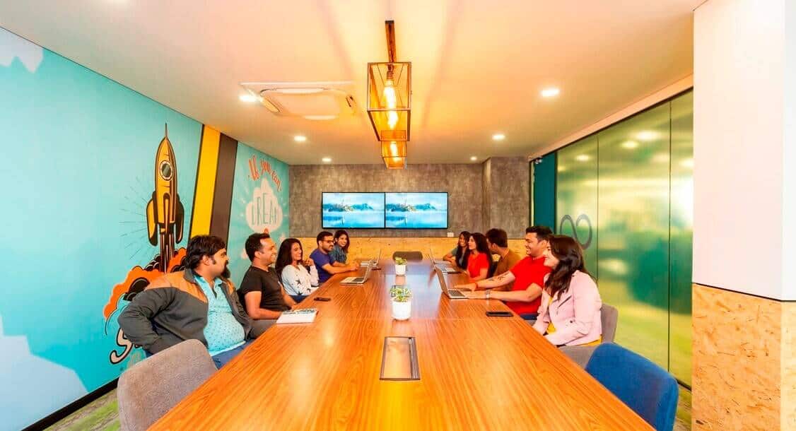 people at office meeting room