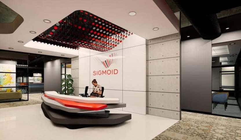 Sigmoid reception