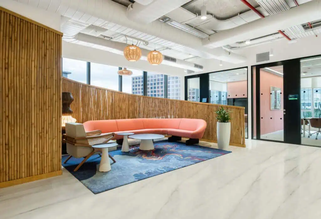 workplace design experience for the employees